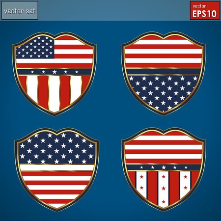 4th of July independence day background, July 4th, Memorial Day, Independence day, Easy to edit  Perfect for invitations or announcements のイラスト素材