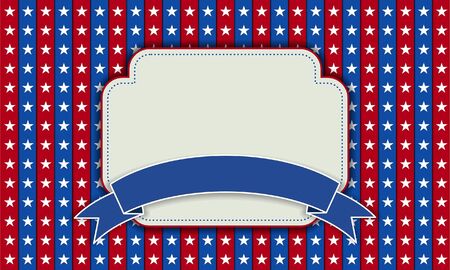 4th of July independence day background, July 4th, Memorial Day, Independence day, Easy to edit  Perfect for invitations or announcements のイラスト素材