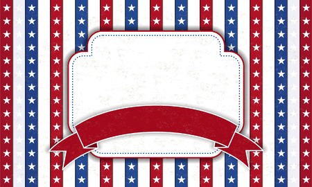 4th of July independence day background, July 4th, Memorial Day, Independence day, Easy to edit  Perfect for invitations or announcements のイラスト素材