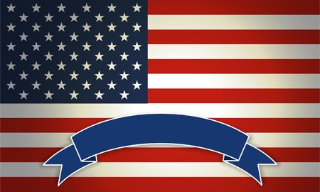 4th of July independence day background, July 4th, Memorial Day, Independence day, Easy to edit  Perfect for invitations or announcements のイラスト素材