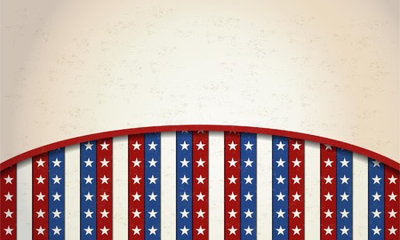 4th of July independence day background, July 4th, Memorial Day, Independence day, Easy to edit  Perfect for invitations or announcements のイラスト素材