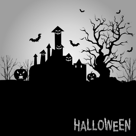 Background for Halloween celebrations.のイラスト素材