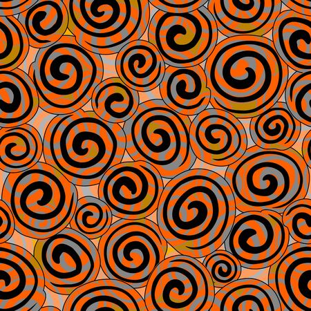Seamless Vector Background Pattern Texture for Halloween and other usesのイラスト素材