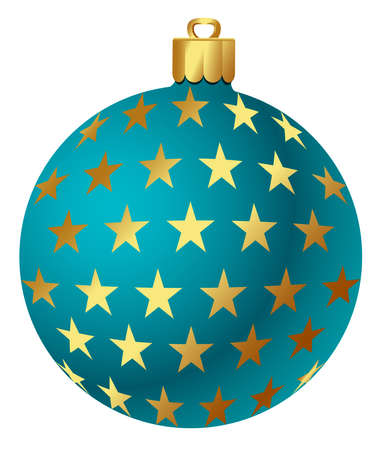 Christmas ornaments/ ball  Vector illustrationのイラスト素材