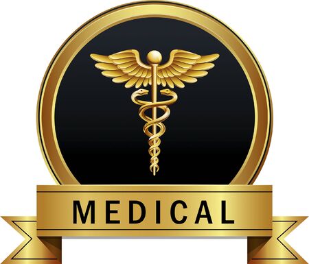 Caduceus Medical Vector Icon/ Symbolのイラスト素材