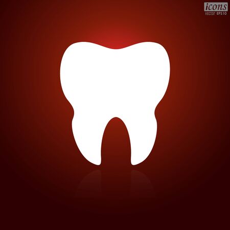 Human Teeth icon vector illustrationのイラスト素材