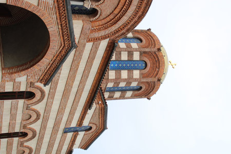 The St Nicholas Church is located in the very center of Batumi.