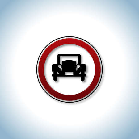 Traffic and auto iconのイラスト素材