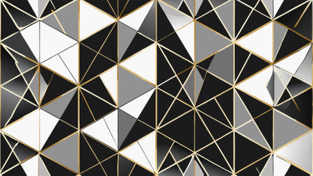 Triangle pattern. Abstract geometric background. Vector illustration for your designのイラスト素材
