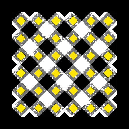 Seamless pattern with checkered plaid. Vector illustration.