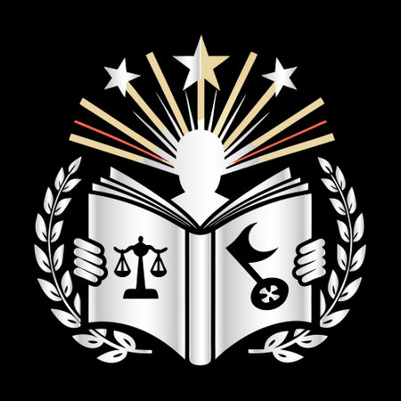 law design over black  background vector illustration eps10 graphic designのイラスト素材