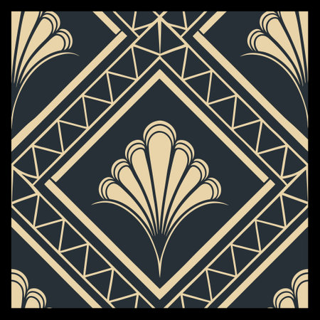 Vector ornamental seamless pattern. Template for carpet, shawl, wallpaper, textile.のイラスト素材