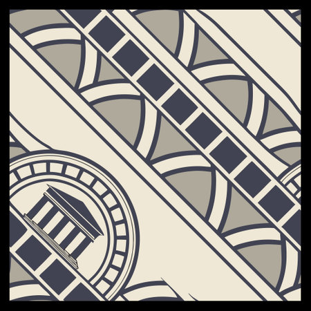 Vintage background with a place for your text. Vector illustration.のイラスト素材