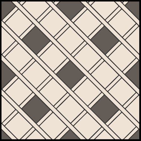 Seamless background pattern. Abstract geometrical diagonal pattern.のイラスト素材