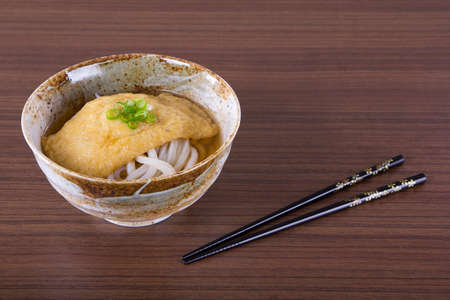 Japanese Udon Noodleの写真素材