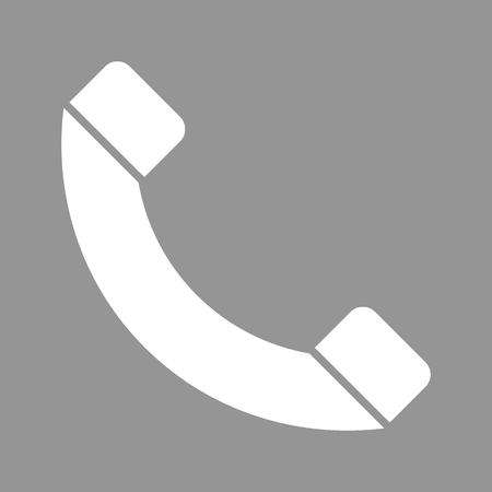 Phone sign. Flat style icon. Vector illustrationのイラスト素材