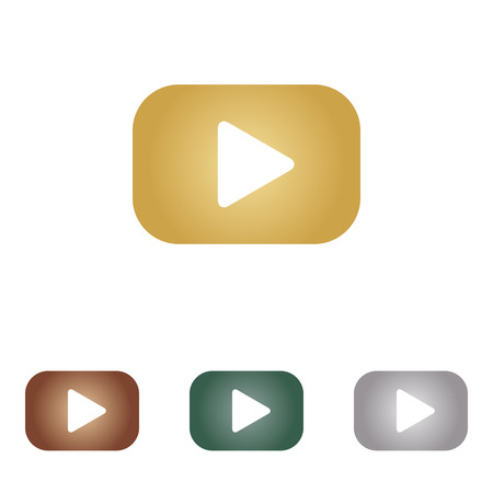 Play button sign.のイラスト素材