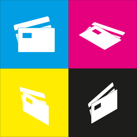 Credit Card sign.のイラスト素材