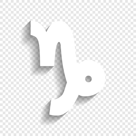 Capricorn sign illustration.のイラスト素材