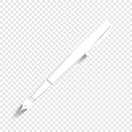 Pen sign illustration.のイラスト素材