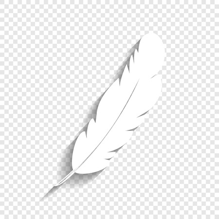 Feather sign illustration.のイラスト素材