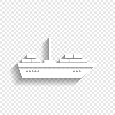Ship sign illustration.のイラスト素材