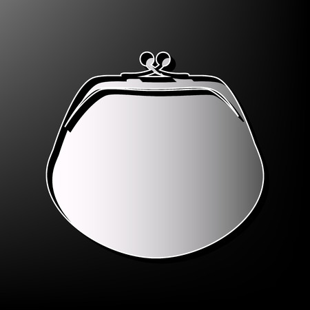 Purse sign illustrationのイラスト素材