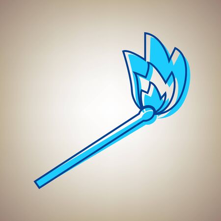 Match sign illustrationのイラスト素材