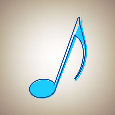 Music note signのイラスト素材