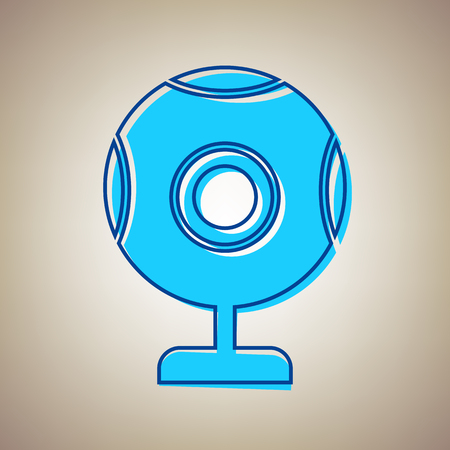 Web camera icon.のイラスト素材