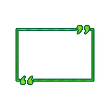 Text quote sign.のイラスト素材