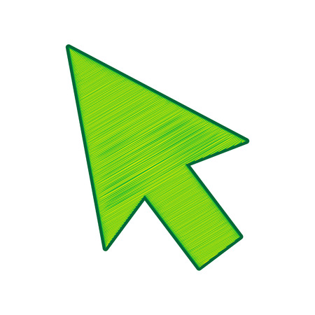 Arrow sign illustration.のイラスト素材