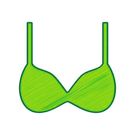 Bra simple sign.のイラスト素材