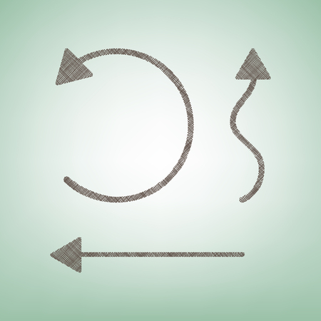 Simple set to Interface Arrowsのイラスト素材