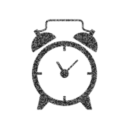Alarm clock sign.のイラスト素材