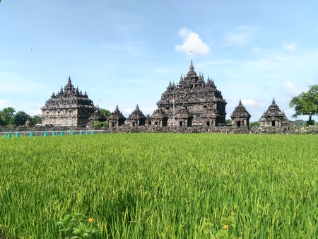 plaosan templeの写真素材