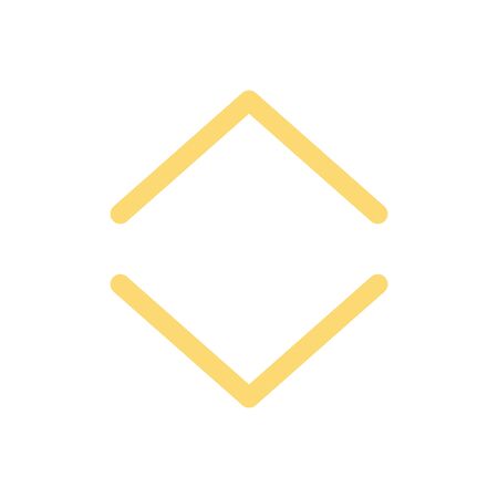 Pointer, arrow in modern flat style. Arrow button isolated on white background. Symbol for web design, site, app, UI.のイラスト素材