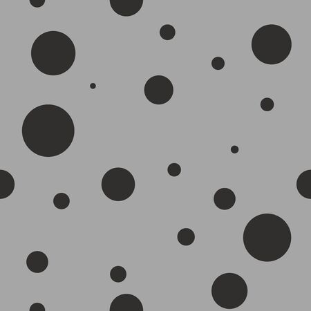 Abstract seamless background design texture with circle round lady-bird elements. Creative endless pattern with small shapes ladybug circles.の写真素材
