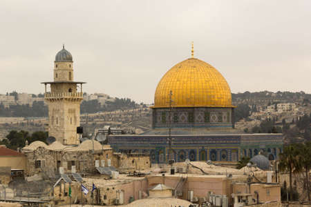 JERUSALEM, ISRAEL - The old city of Jerusalemのeditorial素材
