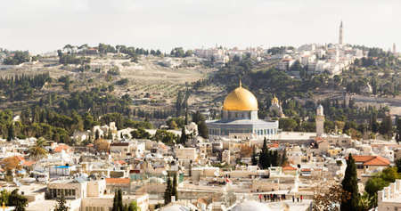JERUSALEM, ISRAEL - The old city of Jerusalemのeditorial素材