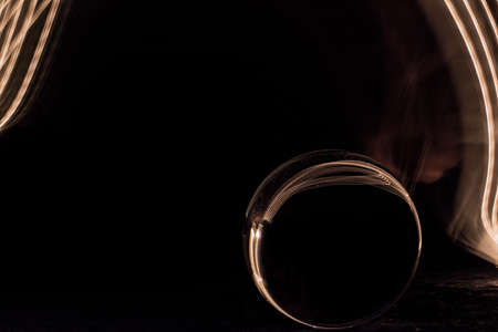 glass sphereの写真素材