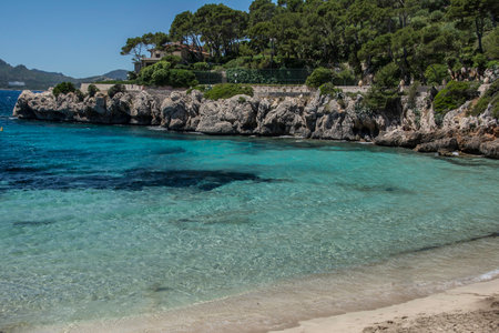 Capdepera Cala Ratjada Mallorca Spainの写真素材