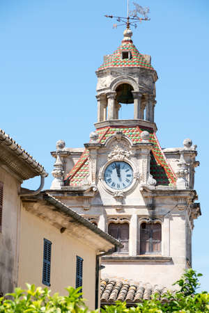 Alcudia city on Mallorca in Spainの写真素材
