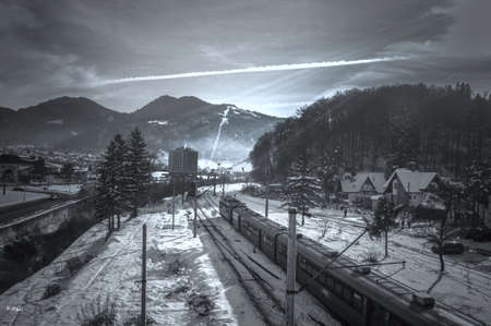 Fast trainのeditorial素材