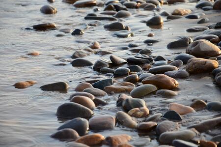 Sand and stoneの写真素材