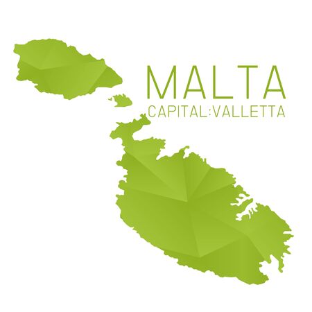 Malta map geometric textureのイラスト素材