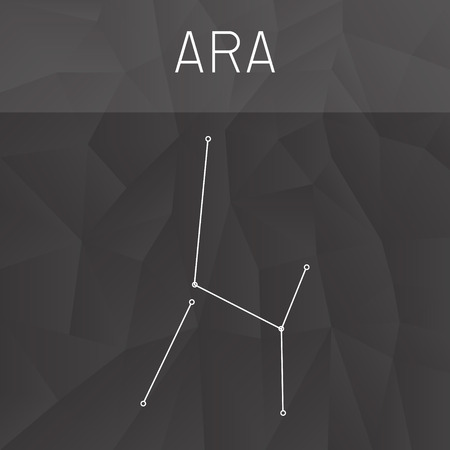 Ara constellationのイラスト素材