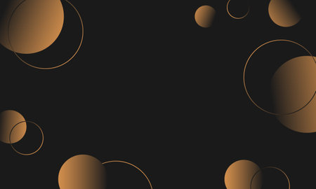 Modern gradient shapes background. Trendy luxury abstract background for backdrop, banner, business card, wallpaper, template and cover.のイラスト素材