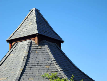 cone shaped roofの写真素材