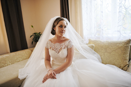 bride morningの写真素材